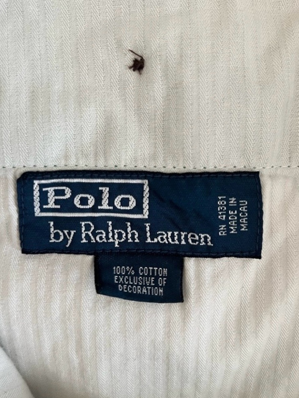 VTG 90s Polo Ralph Lauren Green Martini Shaker Embroidered Chino Pants 34x32 - Picture 6 of 14